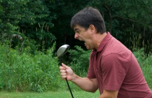 The Angry Golfer