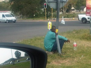 Second Hand Golf balls sold on the street