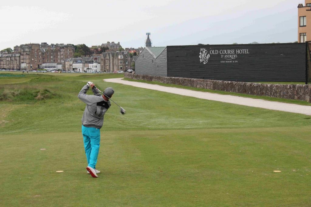 The famous 17th at Sy Andrews